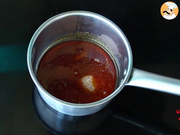 Fondant med choklad och saltad smörkola - Beredning steg 3