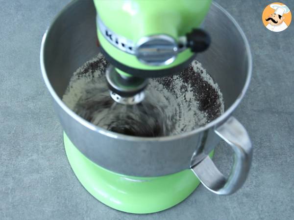 Fondant med choklad och saltad smörkola - Beredning steg 6