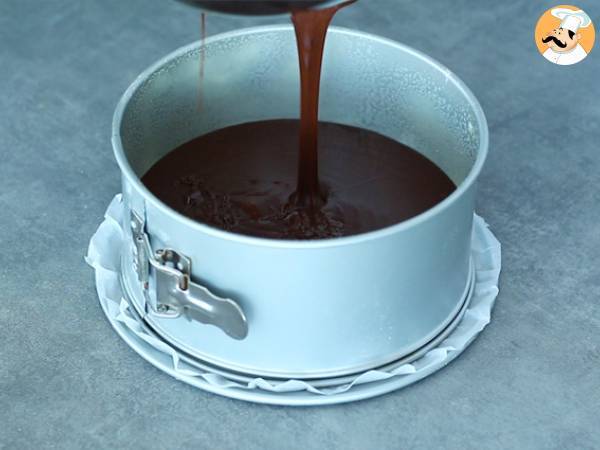 Fondant med choklad och saltad smörkola - Beredning steg 7