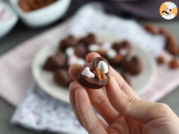 Choklad med marshmallows och hasselnötter - Beredning steg 5