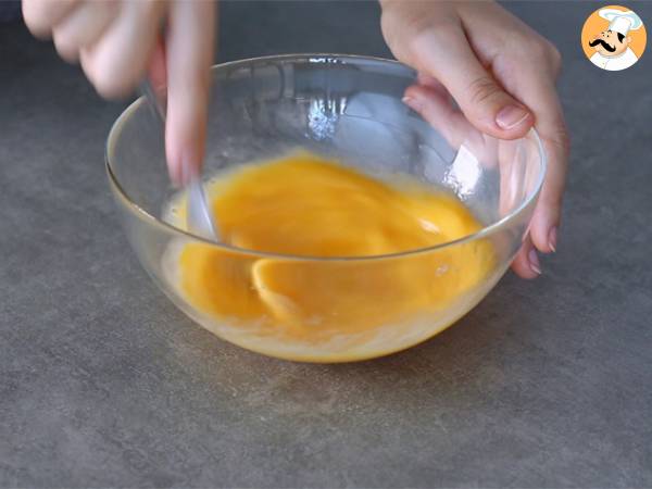 Raclette-tortilla - Beredning steg 1
