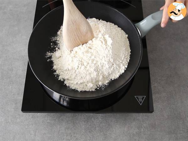 Mantecados, spanskt julrecept - Beredning steg 1