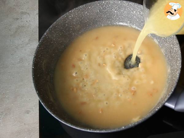 Stuvad kummel med musslor och ärtor - Beredning steg 2