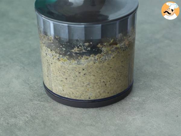 Snabb tapenade med svarta oliver - Beredning steg 2