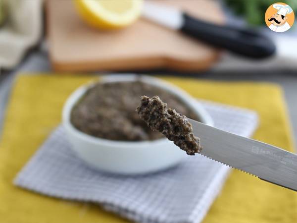 Snabb tapenade med svarta oliver - Beredning steg 3