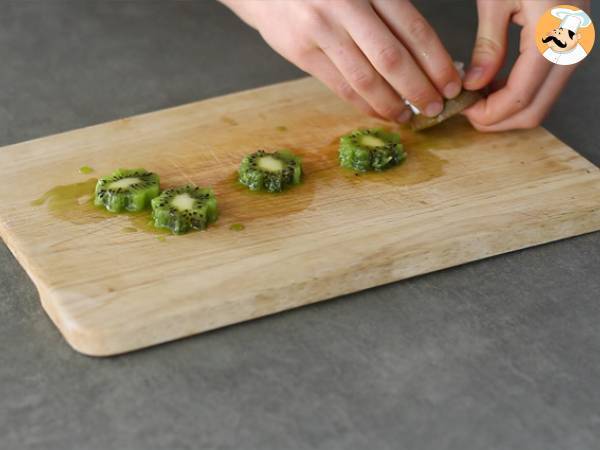 Chiafröpudding med kiwifrukt - Beredning steg 2