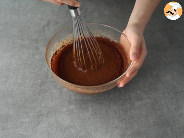 Tårta med choklad och päron - Beredning steg 3