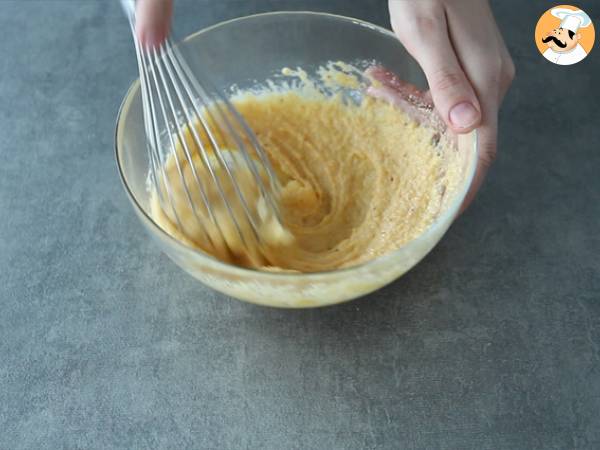 Päronfrangipane i individuella portioner - Beredning steg 2