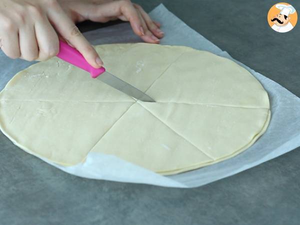 Päronfrangipane i individuella portioner - Beredning steg 3