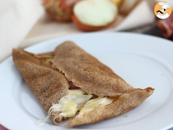 Bovetegalette med racletteost - Beredning steg 4