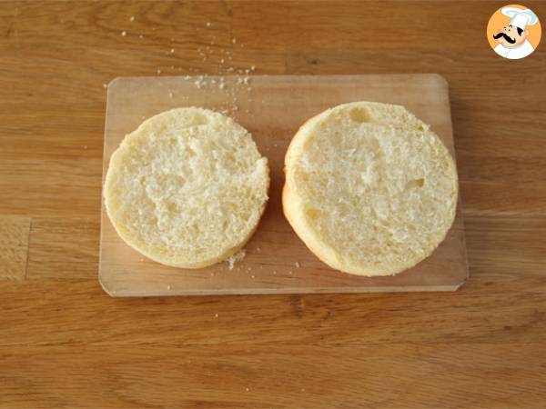 Racletteburgare - Beredning steg 1
