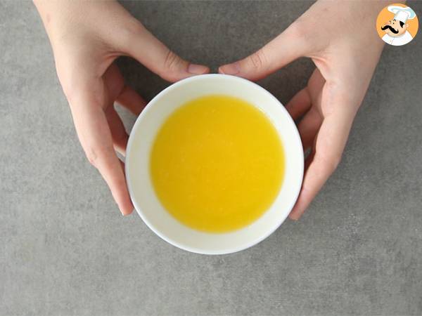 Citronbrownie - Beredning steg 1