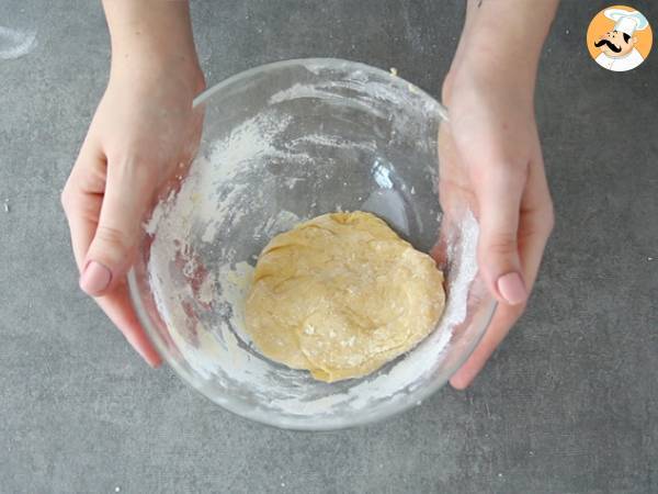 Chiacchiere di carnevale - Italienska bakade bugnes - Beredning steg 2