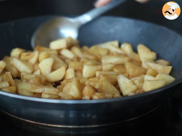 Äppelsmulpaj (vegansk och glutenfri) - Beredning steg 1