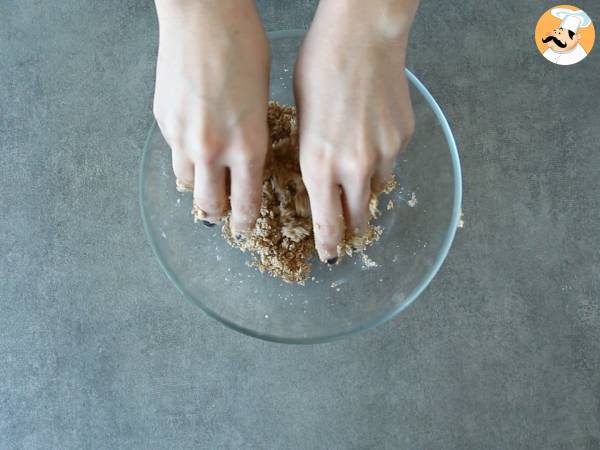 Äppelsmulpaj (vegansk och glutenfri) - Beredning steg 2