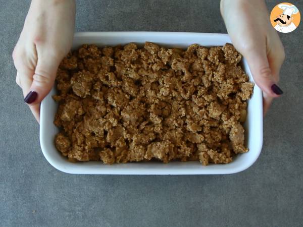 Äppelsmulpaj (vegansk och glutenfri) - Beredning steg 3