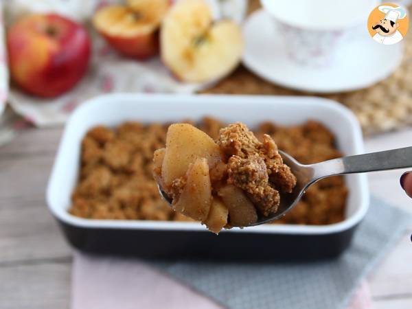 Äppelsmulpaj (vegansk och glutenfri) - Beredning steg 4