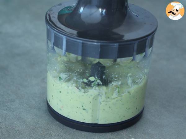 Avokadohummus - Beredning steg 2