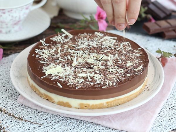 Extra fondant 3 chokladtårta - Beredning steg 8