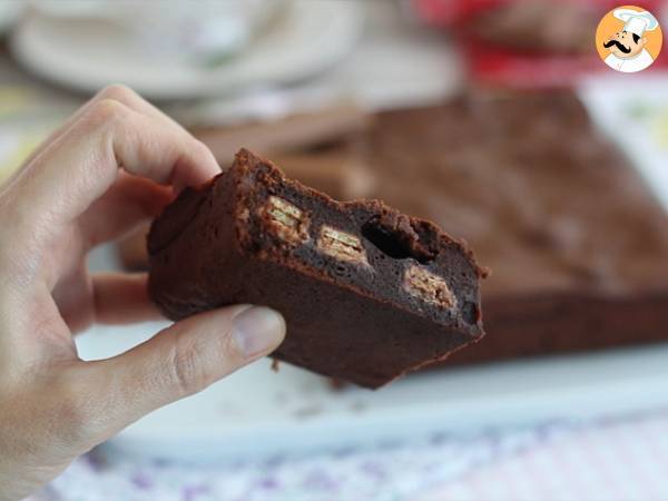 Brownie med Kit Kat ® - Beredning steg 4