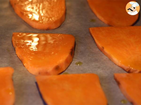 Rostat bröd med sötpotatis - Beredning steg 1