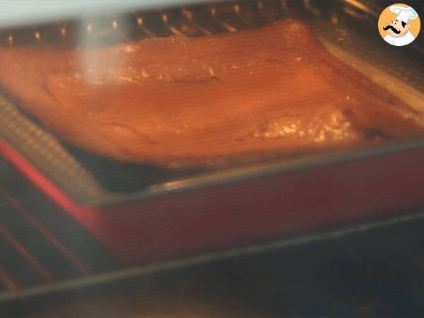 Brownie med överbliven påskchoklad - Beredning steg 3