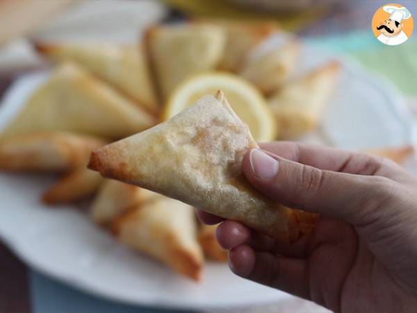 Samoussas med äpple och kanel - Beredning steg 6