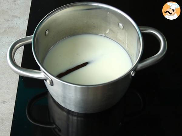 Rispudding med saltad smörkola - Beredning steg 1