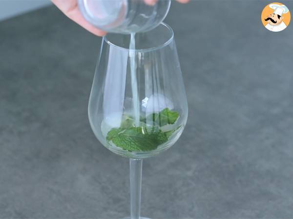 Royal Mojito med Prosecco - Beredning steg 1