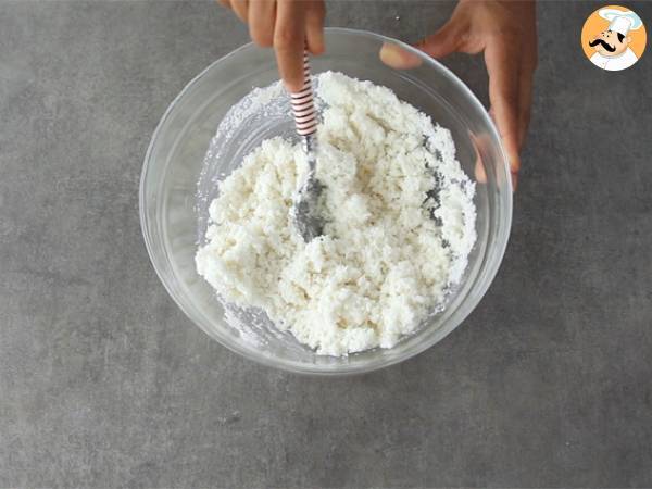 Brasilianska kokosmuffins - Queijadinhas - Beredning steg 1