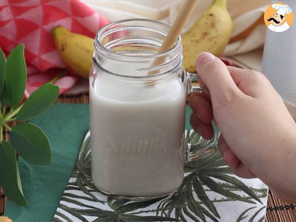 Vegansk bananmilkshake - Beredning steg 3