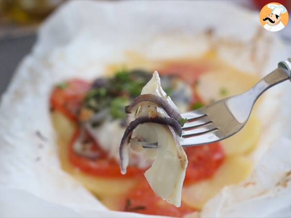 Papillote av torsk - Beredning steg 6