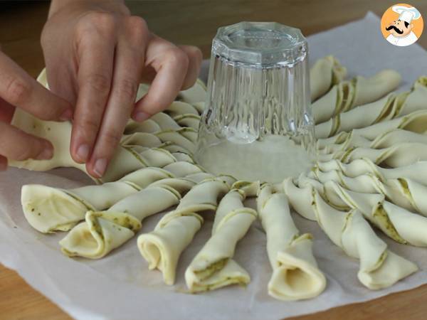 Smördeg med pesto - Beredning steg 3