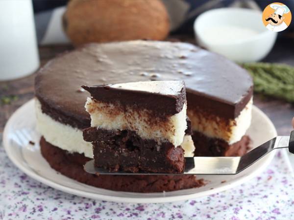 Bounty Brownie - Beredning steg 6