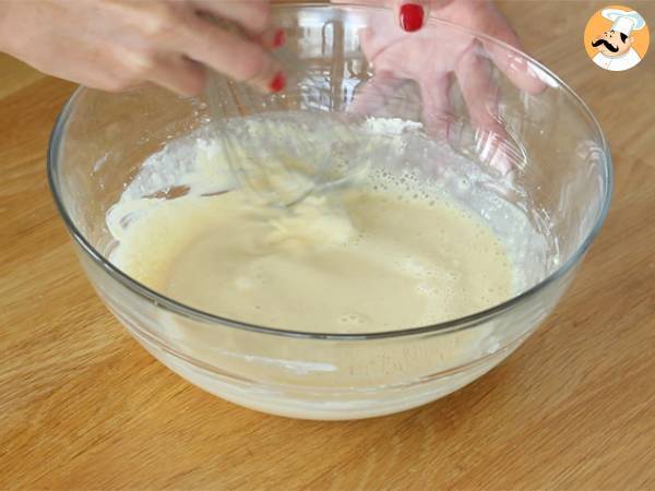 Beignets av aubergine - Beredning steg 1