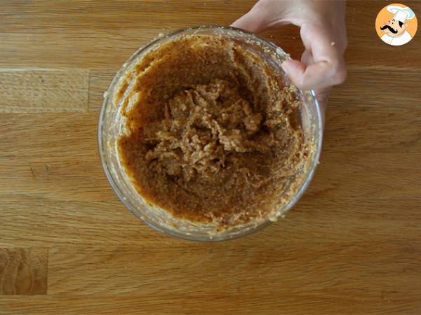 Tårta med hälften fikon och hälften druvor - Beredning steg 1