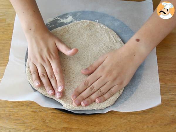 Focaccia med körsbärstomater - Beredning steg 3