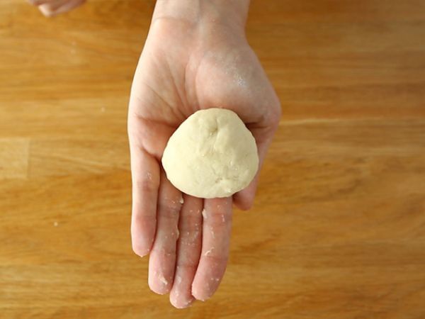 Raclette-bullar - Beredning steg 5