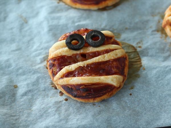 Mumiepizzor med smördeg - Beredning steg 5