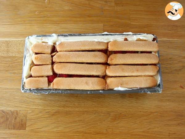Tiramisu med hallon - Beredning steg 7