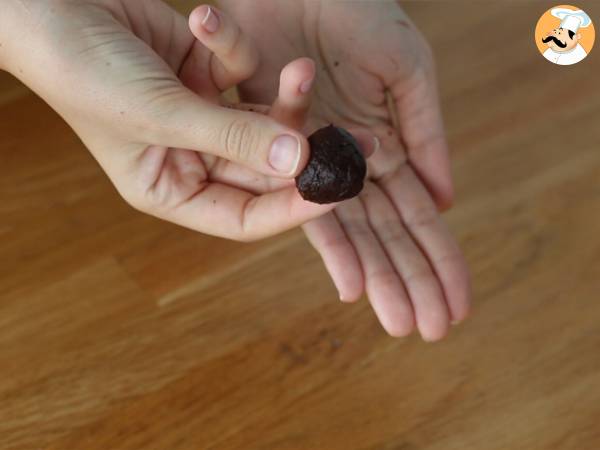 Chokladtryfflar med överdrag - Beredning steg 4