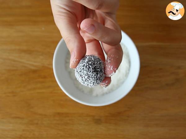 Chokladtryfflar med överdrag - Beredning steg 5