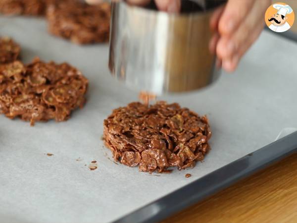 Rosa sandkakor med jultema - Beredning steg 2