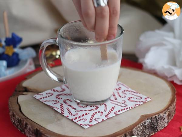 Klubbor med varm choklad: vit choklad + speculoos - Beredning steg 5