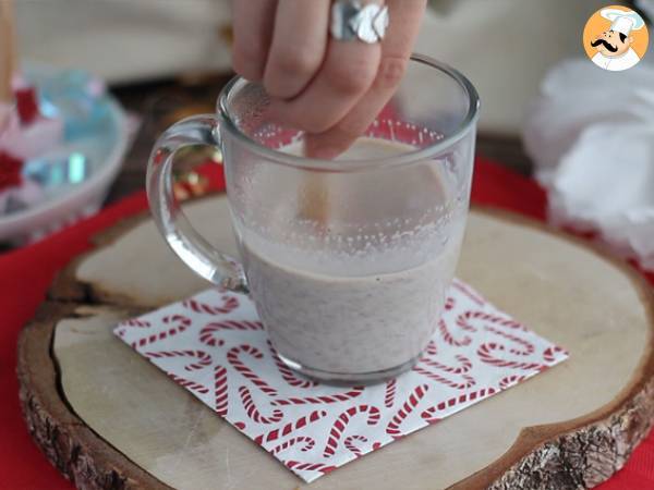 Klubbor med varm choklad: mörk choklad och rostade hasselnötter - Beredning steg 5