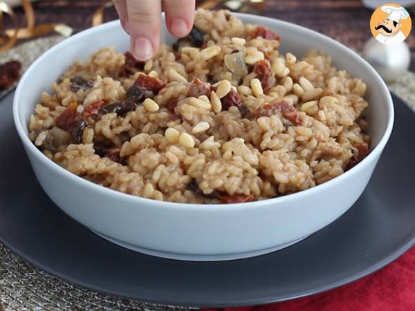 Kit för risotto med svamp och soltorkade tomater - Beredning steg 6