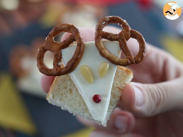 Toasts med skrattande ko ren - Beredning steg 3