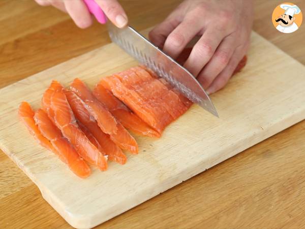 Gravlax, den svenska marinerade laxen - Beredning steg 5