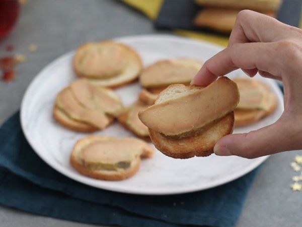 Foie gras tillagad i salt - Beredning steg 5