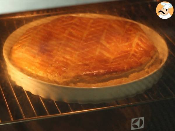 Frangipane hallon och pistage galette des rois - Beredning steg 7